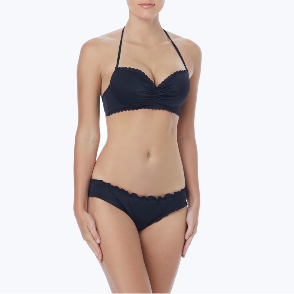 Coco Rave: Nixie Scallop Halter Bra & Bottoms Bikini